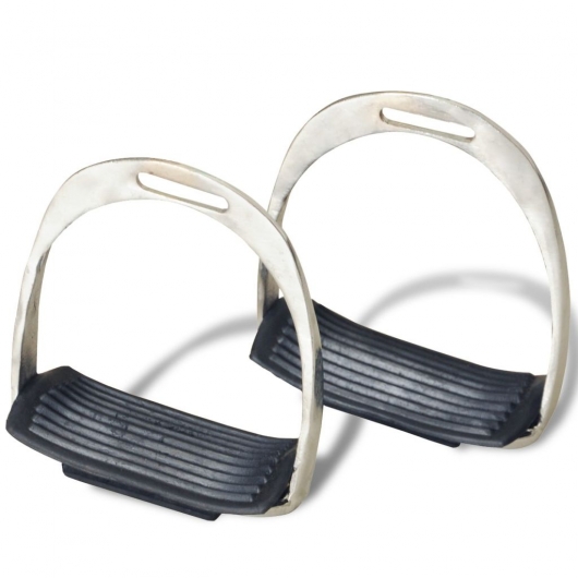 Pferdereiten Sattelset 16 echtes Leder braun 14 cm 5-in-1