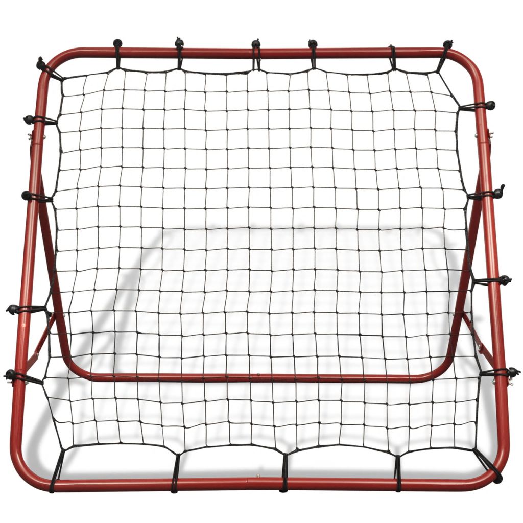 Verstellbarer Fußball Kickback Rebounder 100x100 cm