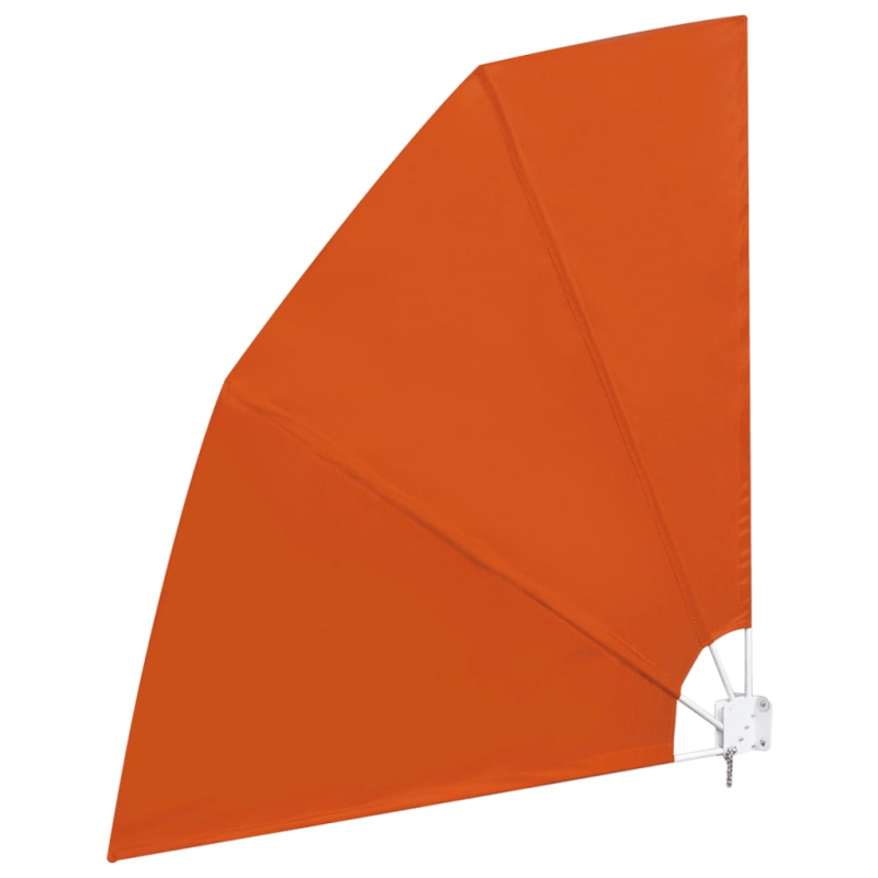 Faltbarer Balkonfächer Terracotta-Rot 210×210 cm