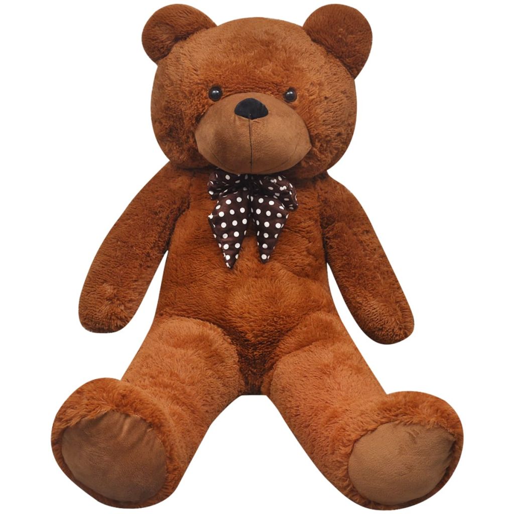 Weicher XXL-Plüsch-Teddybär Braun 160 cm