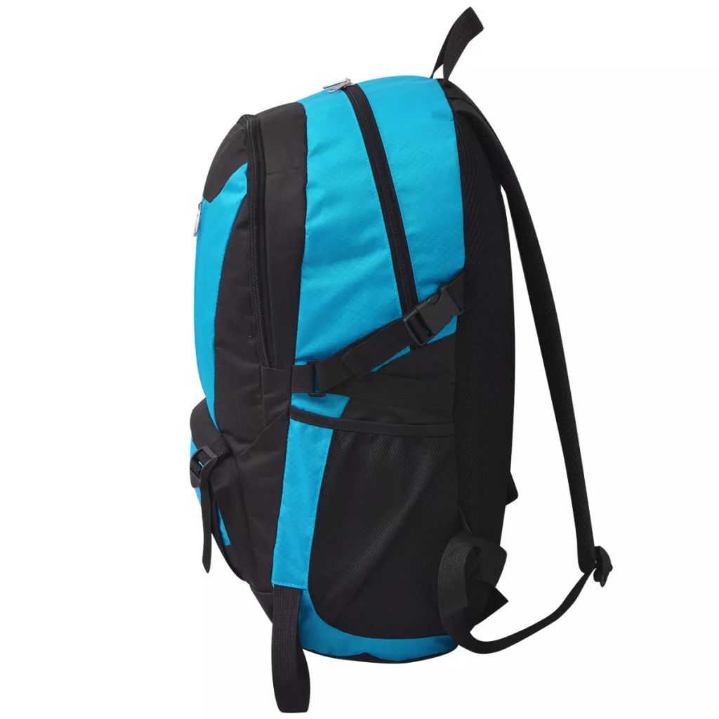 Wanderrucksack 40 L Schwarz und Blau