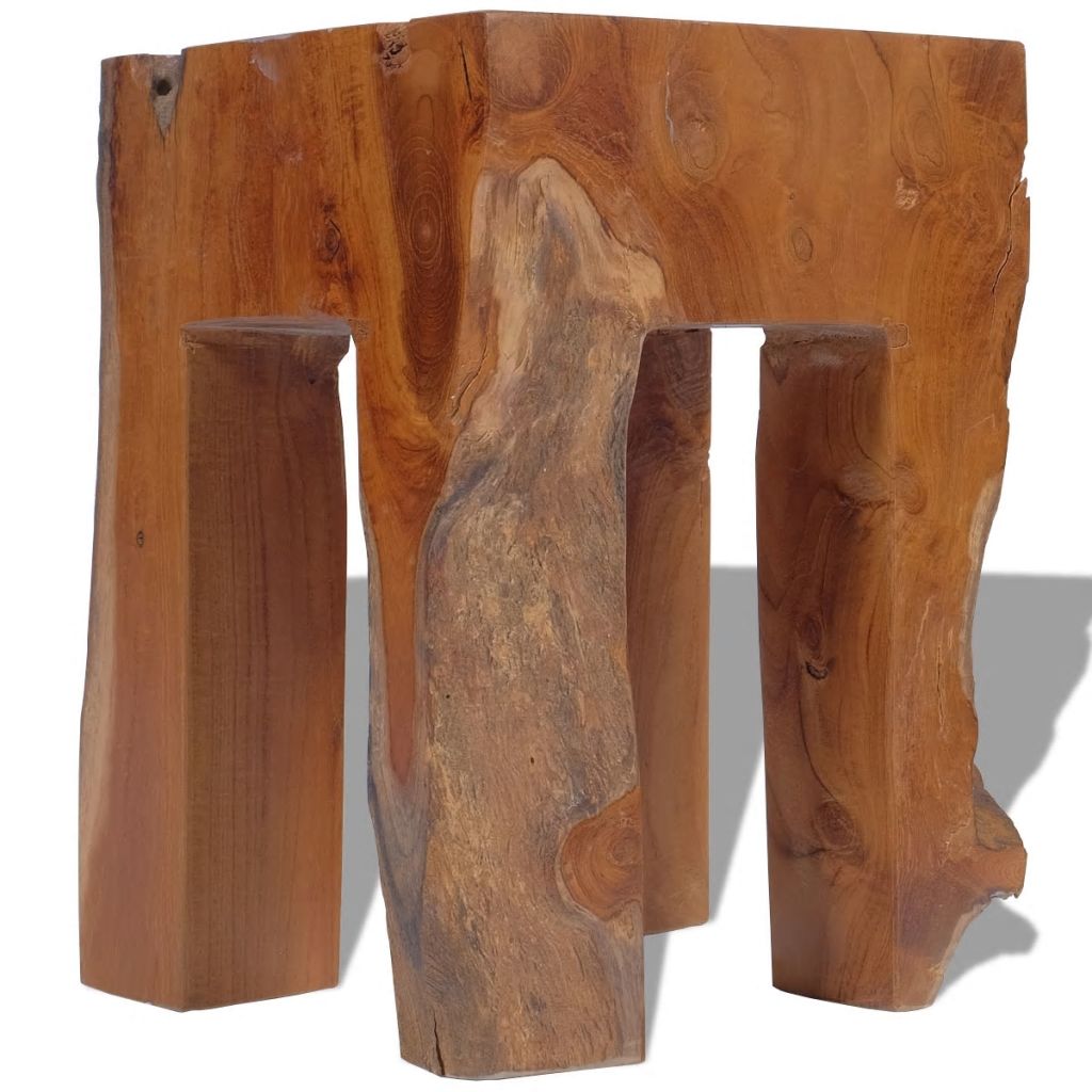 Hocker Massivholz Teak