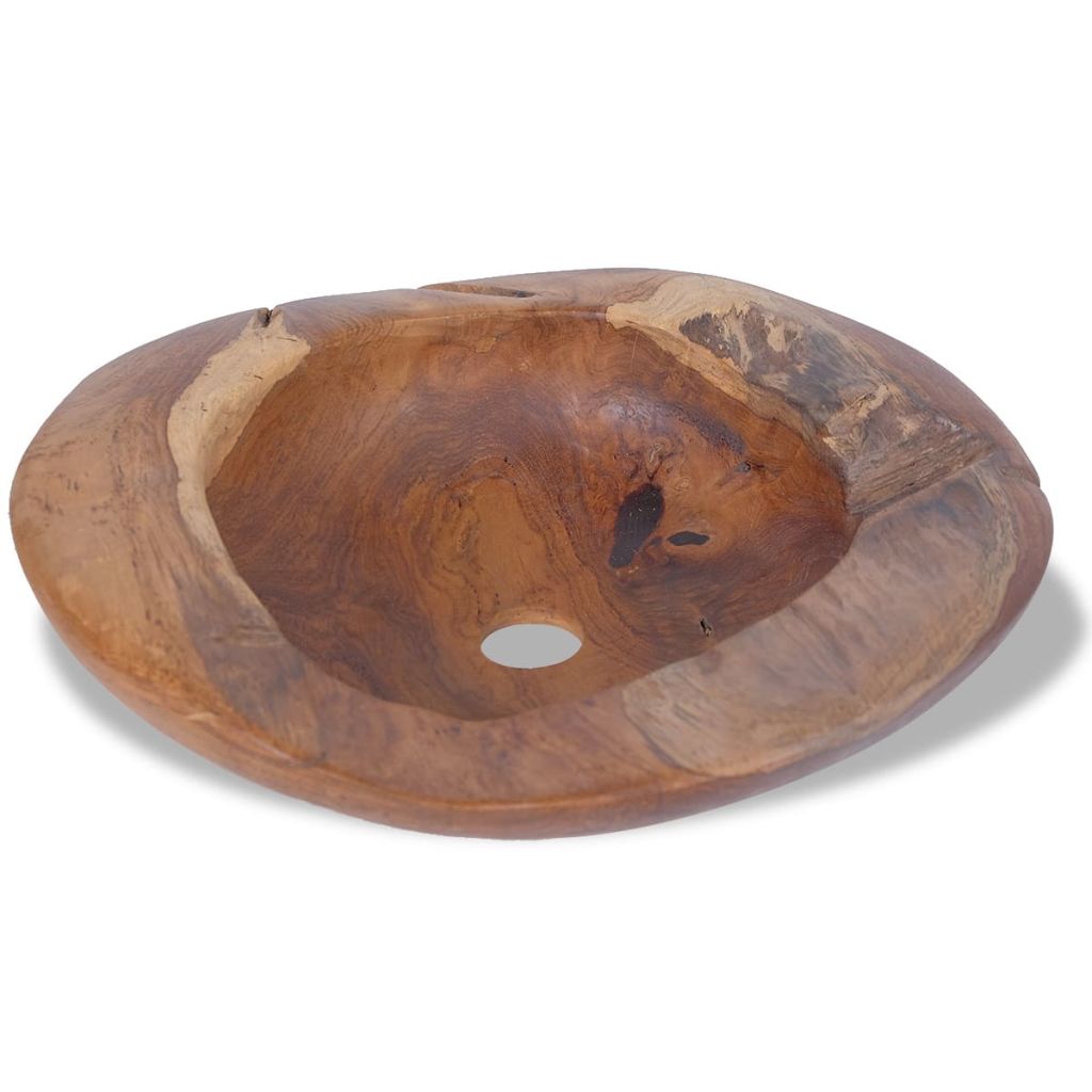 Becken Teak Massiv 45 cm