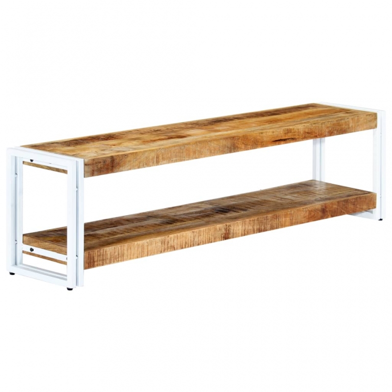 TV-Regal 150x30x40 cm Massivholz Mango