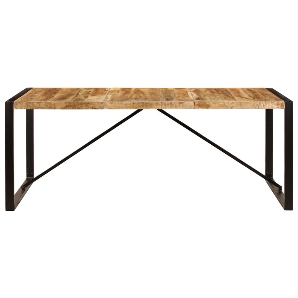 Esstisch 200×100×75 cm Massivholz Mango