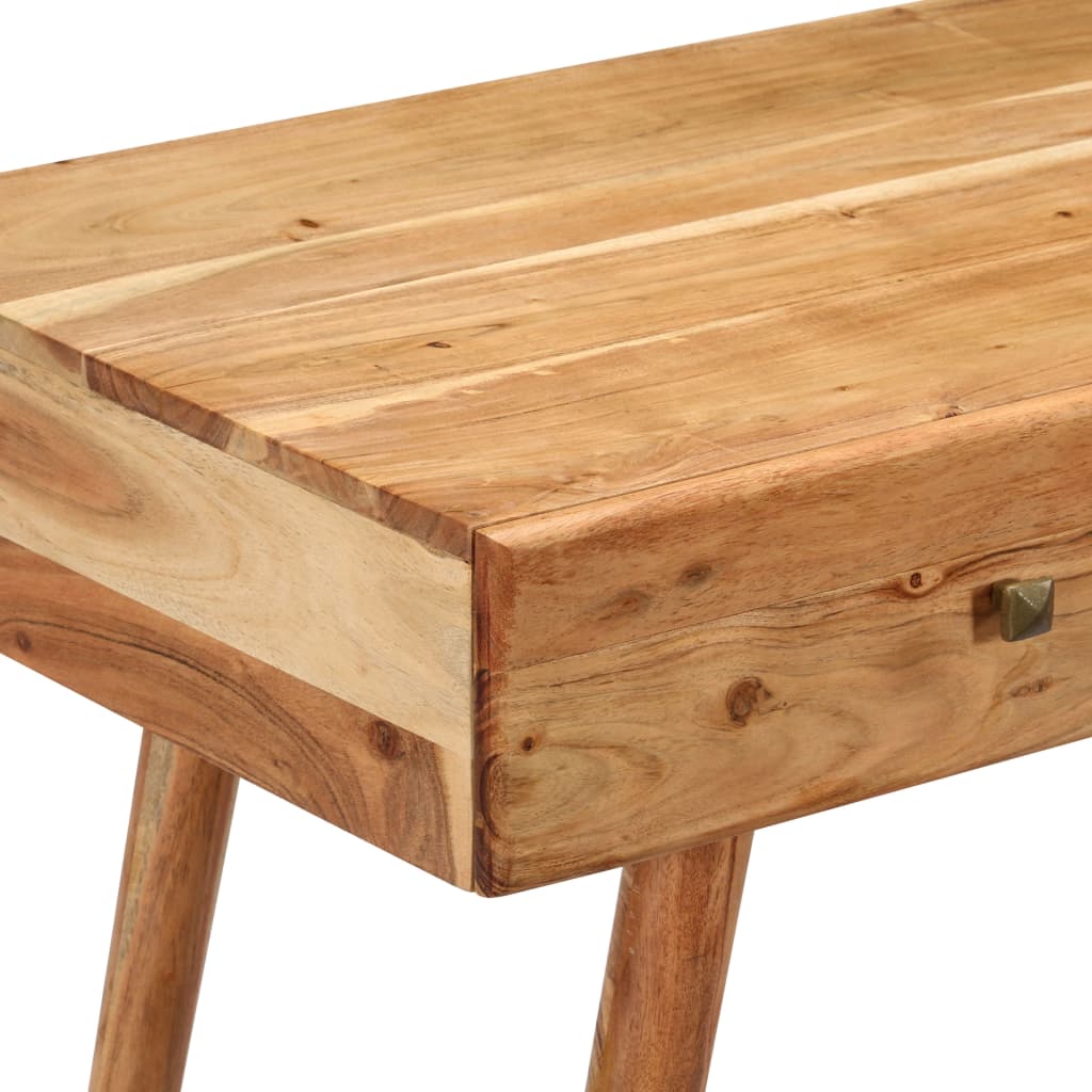 Schreibtisch 100 x 51 x 76 cm Massivholz Akazie
