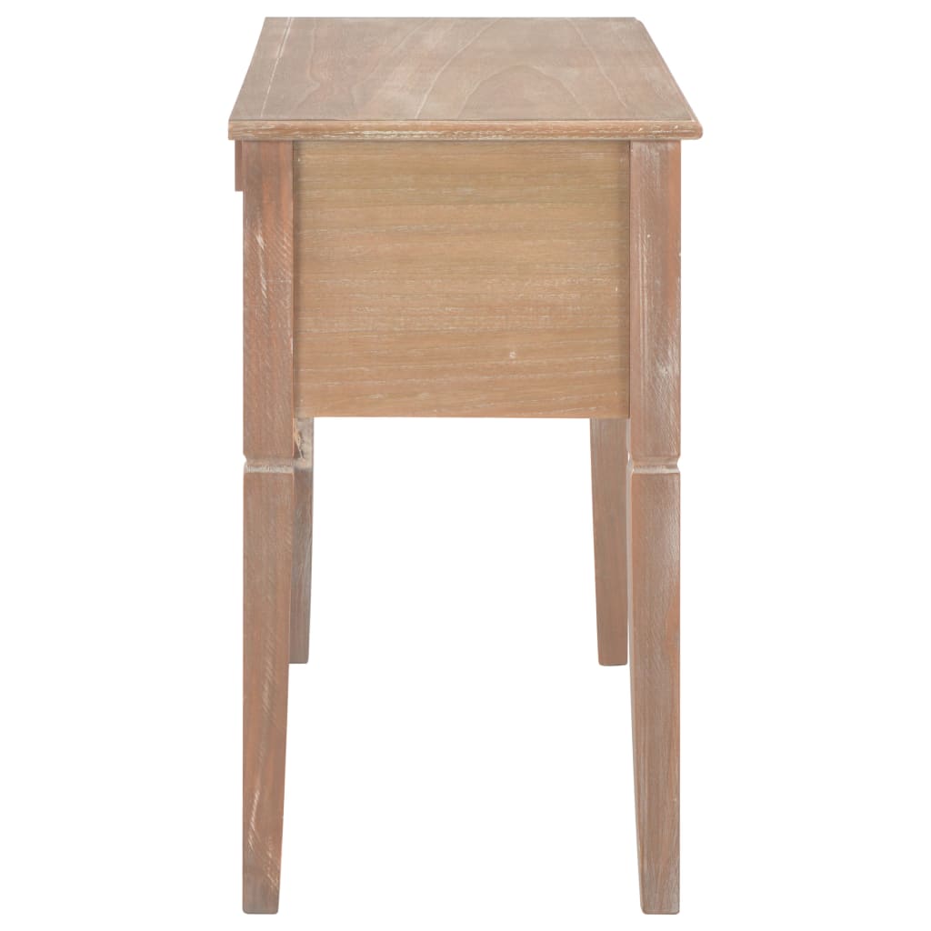 Schreibtisch Braun 109,5 x 45 x 77,5 cm Holz