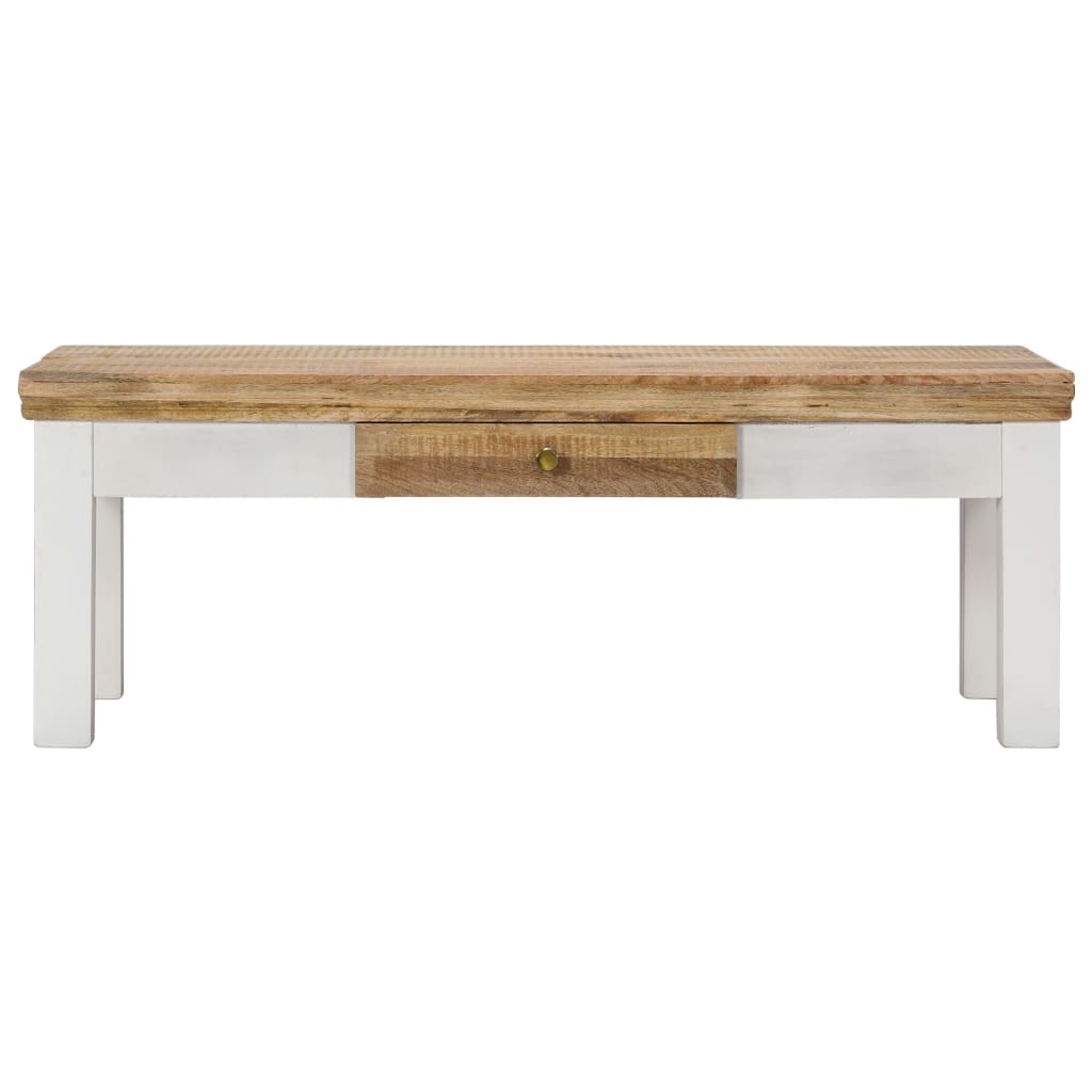 Couchtisch 110x50x40 cm Massivholz Mango