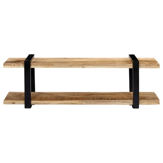 TV-Regal 130x40x40 cm Massivholz Mango