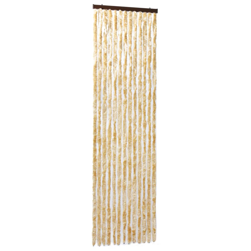 Insektenschutz-Vorhang Beige 56x185 cm Chenille