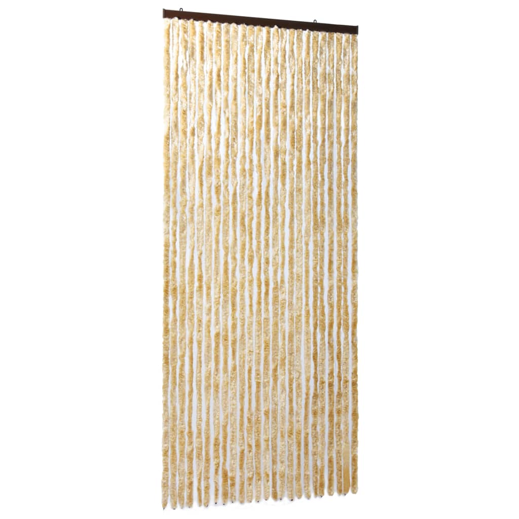 Insektenschutz-Vorhang Beige 100x220 cm Chenille