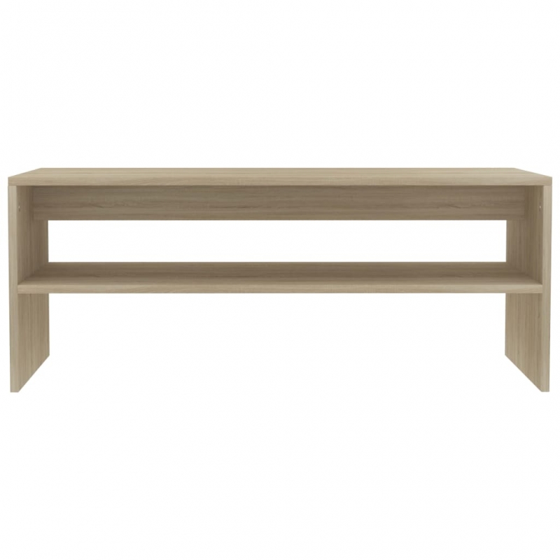 Couchtisch Sonoma-Eiche 100x40x40 cm Holzwerkstoff