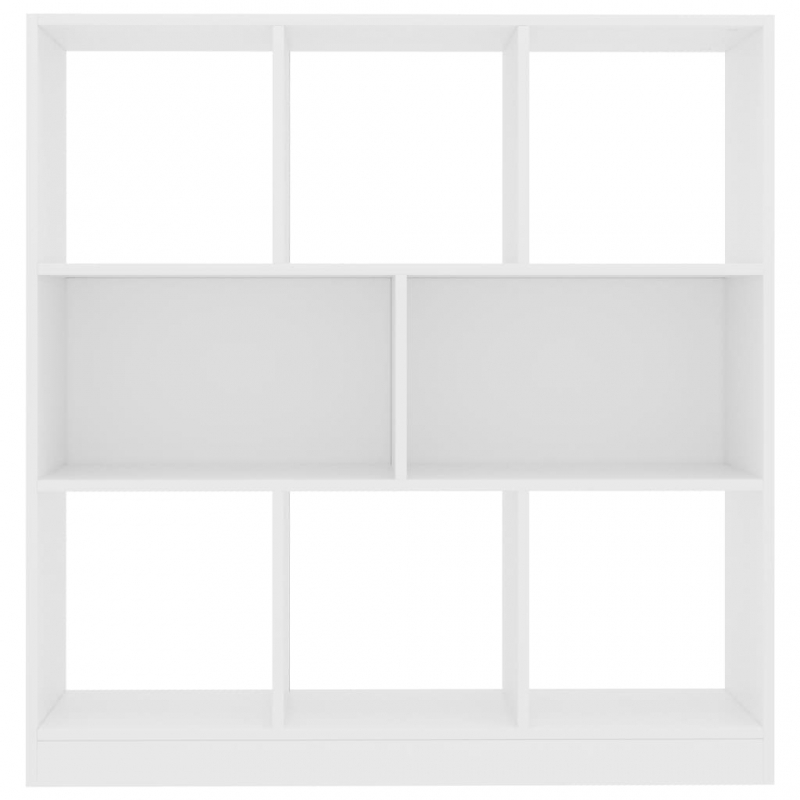 Bücherregal Weiß 97,5×29,5×100 cm Holzwerkstoff