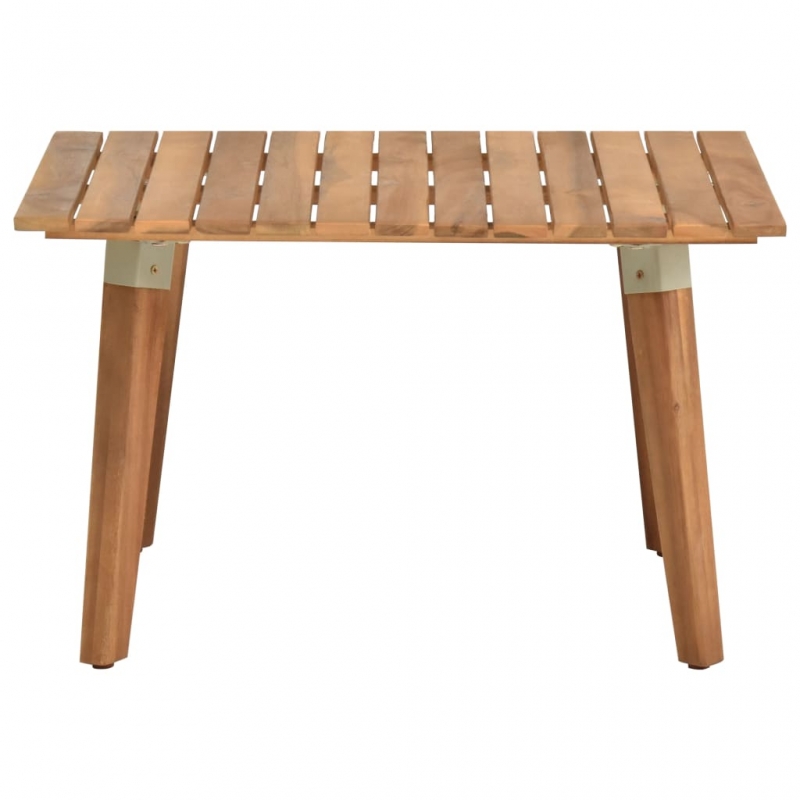 Garten-Couchtisch 60x60x36 cm Massivholz Akazie