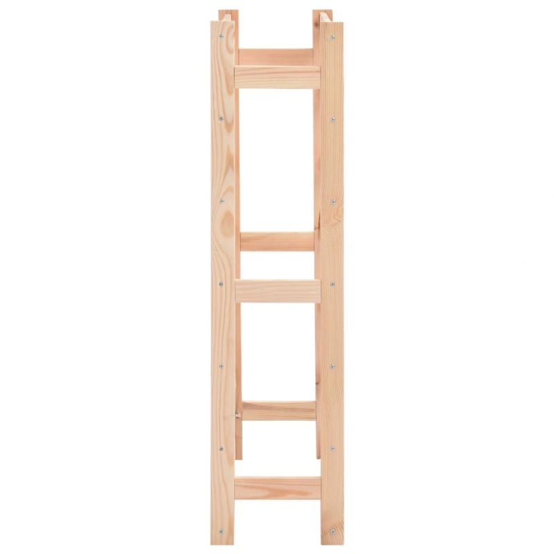 Weinregal für 42 Flaschen Kiefernholz