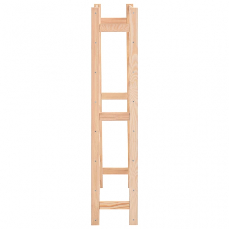 Weinregal für 56 Flaschen Kiefernholz