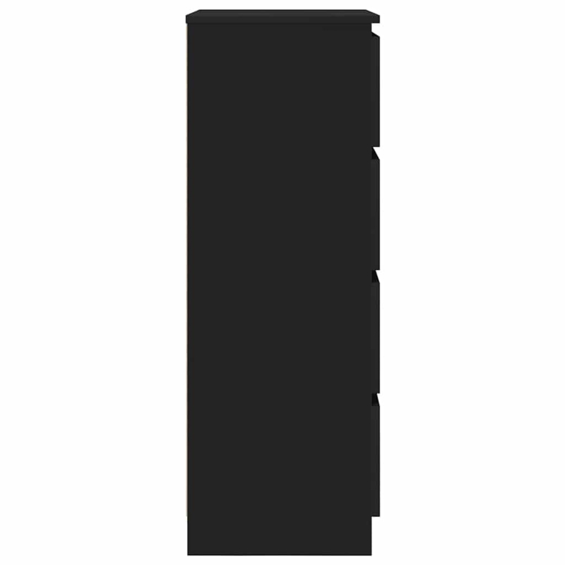 Sideboard Schwarz 60x35x98,5 cm Holzwerkstoff