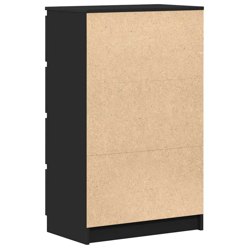 Sideboard Schwarz 60x35x98,5 cm Holzwerkstoff
