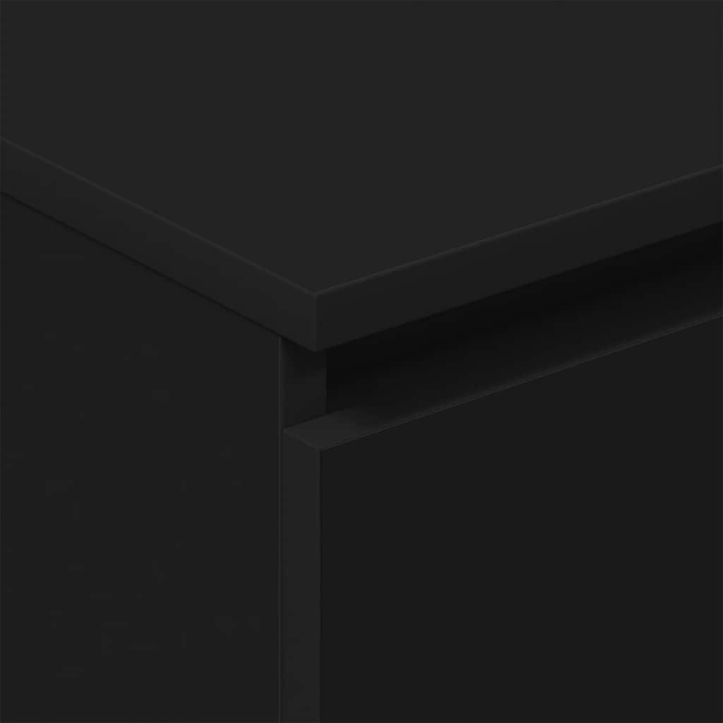 Sideboard Schwarz 60x35x98,5 cm Holzwerkstoff