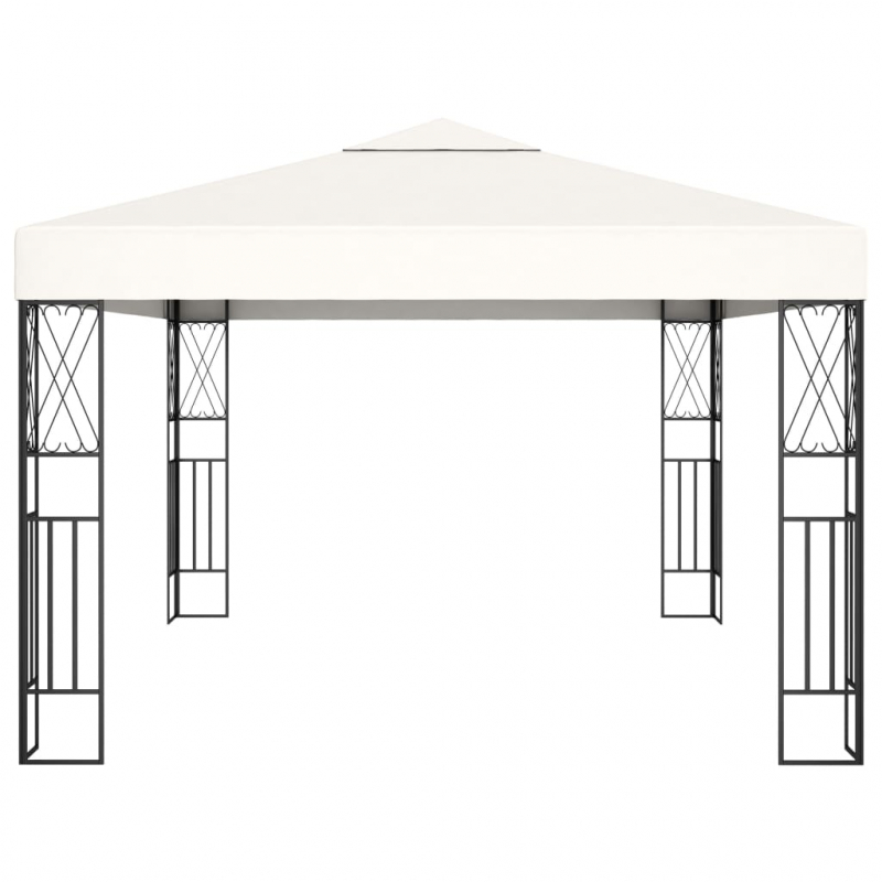 Pavillon 3×4 m Creme Stoff