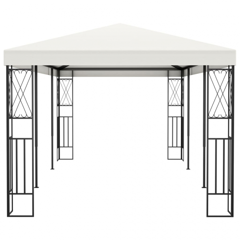 Pavillon 3×6 m Creme Stoff