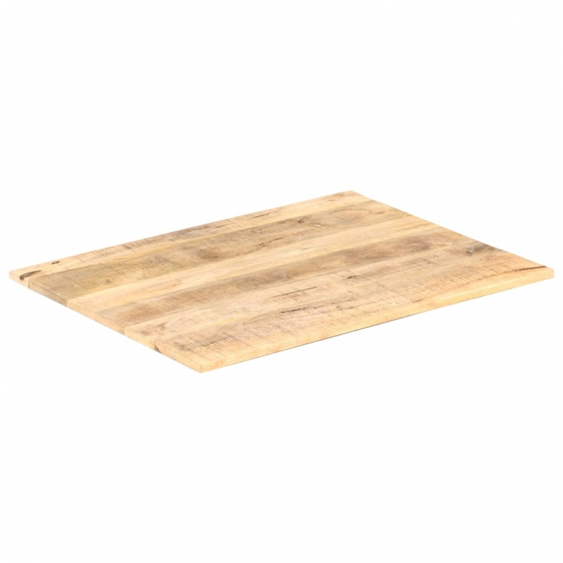 Tischplatte Massivholz Mango 15-16 mm 70x60 cm