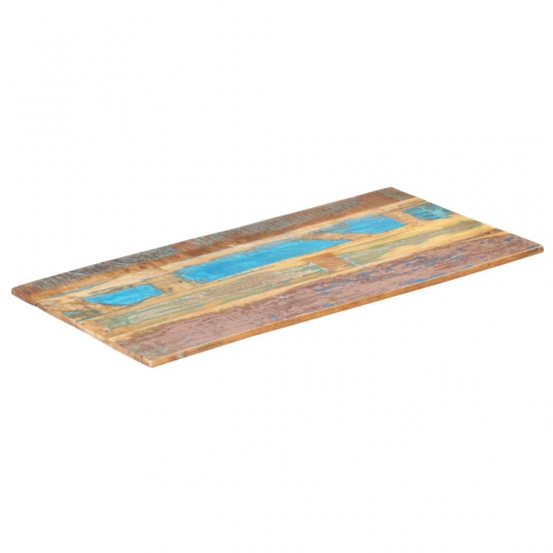 Tischplatte Rechteckig 60x120 cm 15-16 mm Altholz Massiv