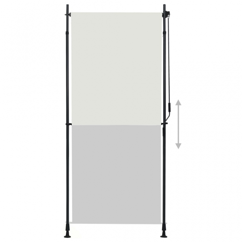 Außenrollo 100 x 270 cm Creme