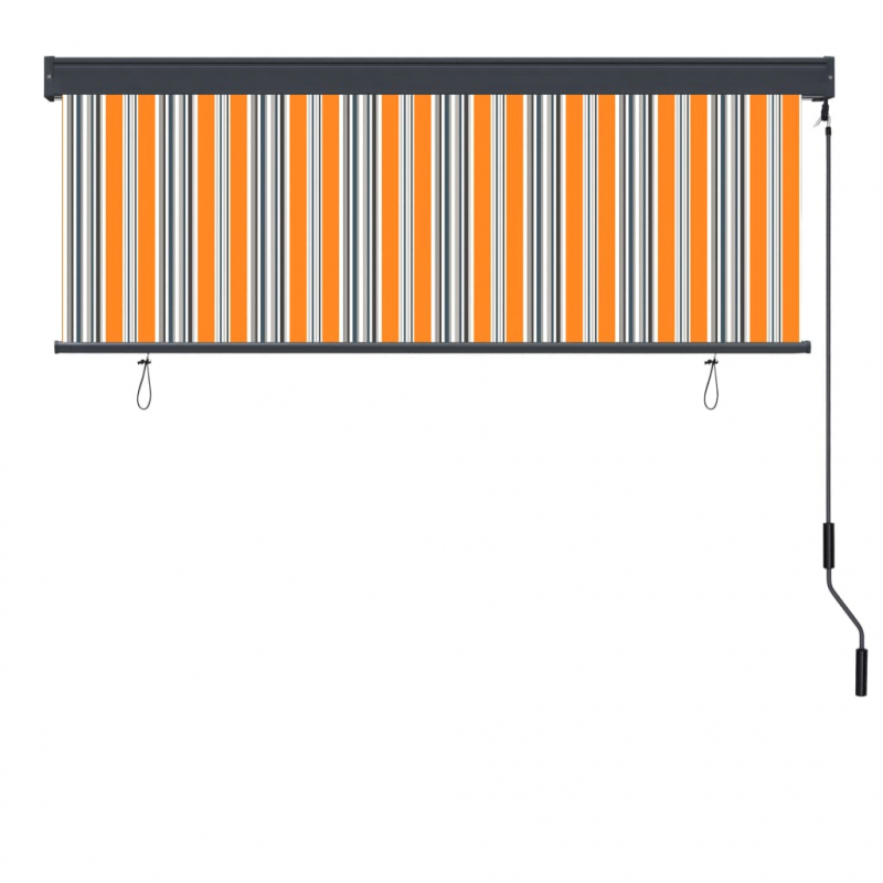 Außenrollo 160x250 cm Gelb und Blau