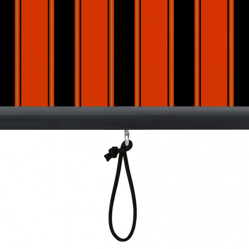 Außenrollo 170x250 cm Orange und Braun