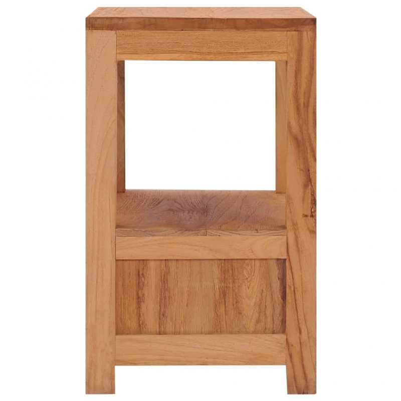 Nachttisch 40 x 30 x 50 cm Teak Massivholz