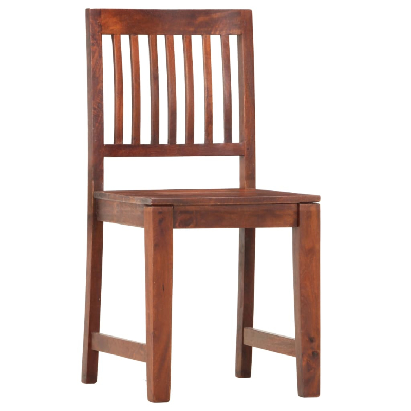 Esszimmerstühle 2 Stk. Massivholz Mango