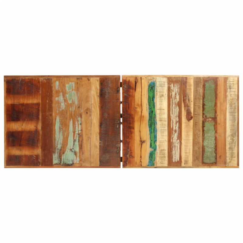 Bartisch 180 x 70 x 107 cm Recyceltes Massivholz