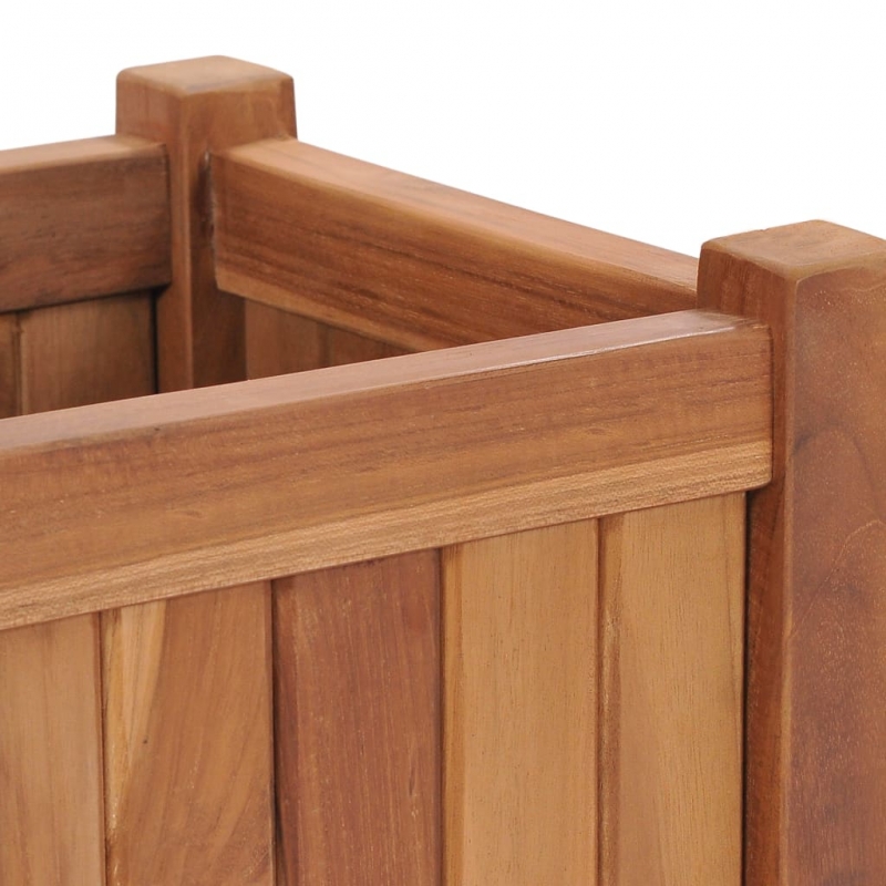 Hochbeet 30x30x30 cm Massivholz Teak