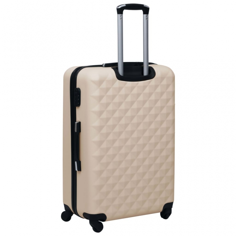 Hartschalen-Trolley-Set 2 Stk. Golden ABS