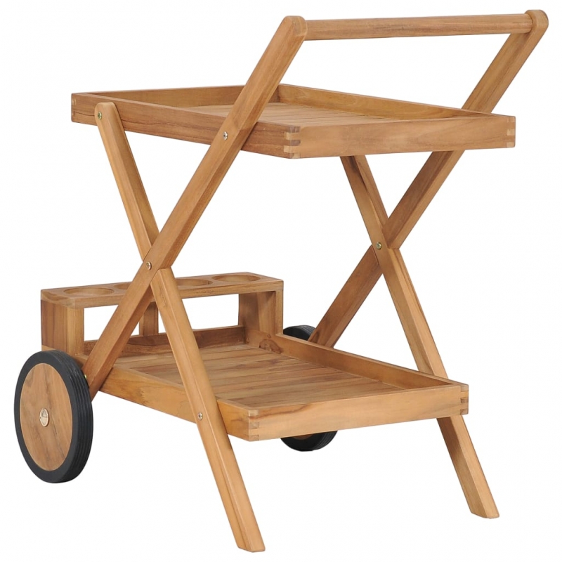 Teewagen Massivholz Teak