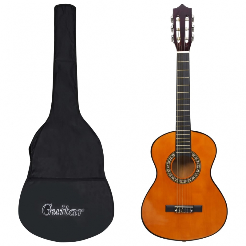 8-tlg. Klassische Gitarre Set für Anfänger 1/2 34