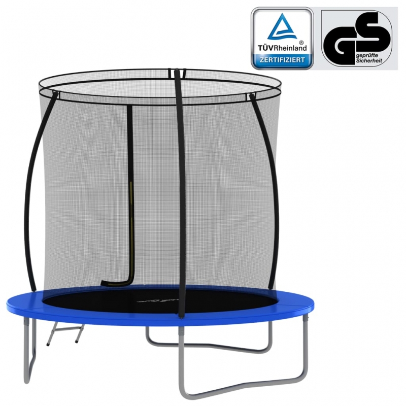 Trampolin-Set Rund 244×55 cm 100 kg