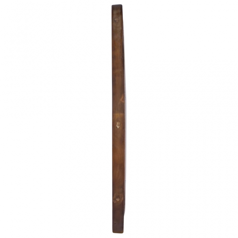 Wandspiegel 60 cm Teak Rund