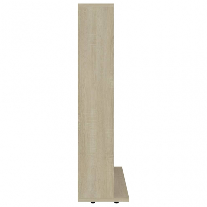 CD-Regal Sonoma-Eiche 102x23x89,5 cm Holzwerkstoff