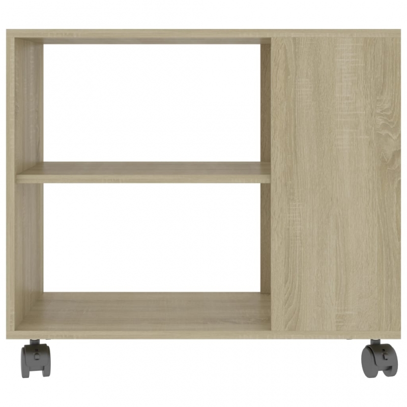 Beistelltisch Sonoma-Eiche 70x35x55 cm Holzwerkstoff