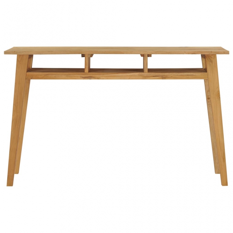 Konsolentisch 120x35x75 cm Teak Massivholz