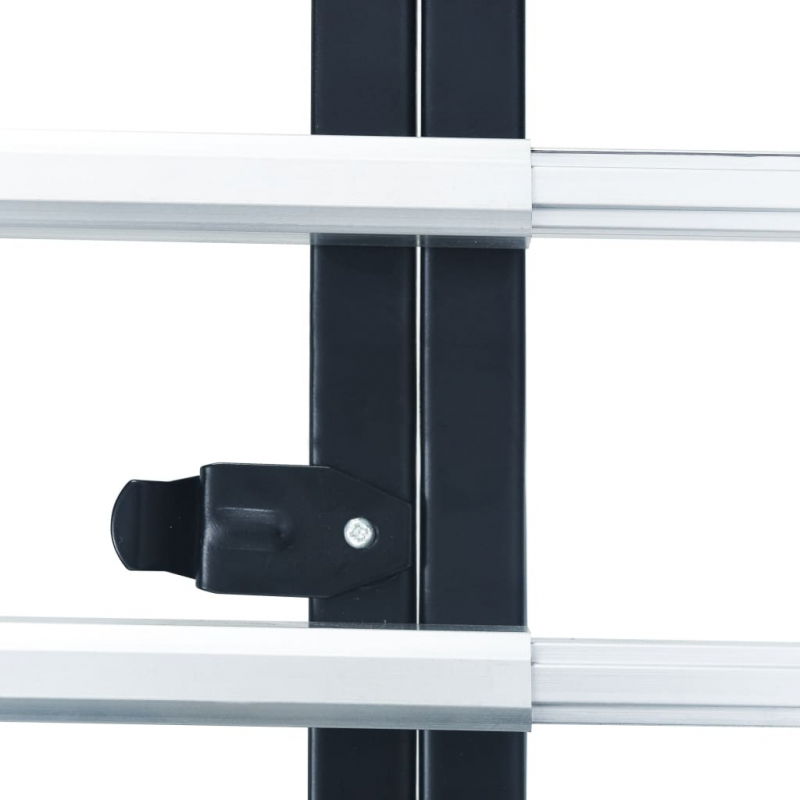 Transportwagen Klappbar 150 kg Aluminium Silbern