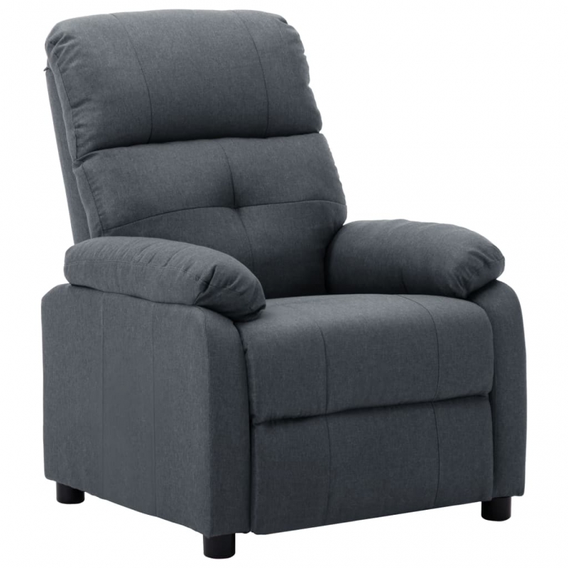 Relaxsessel Hellgrau Stoff