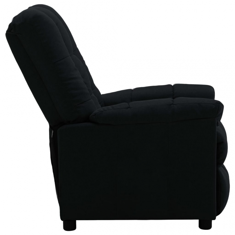 Relaxsessel Schwarz Stoff