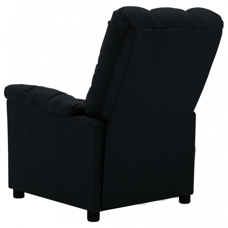Relaxsessel Schwarz Stoff