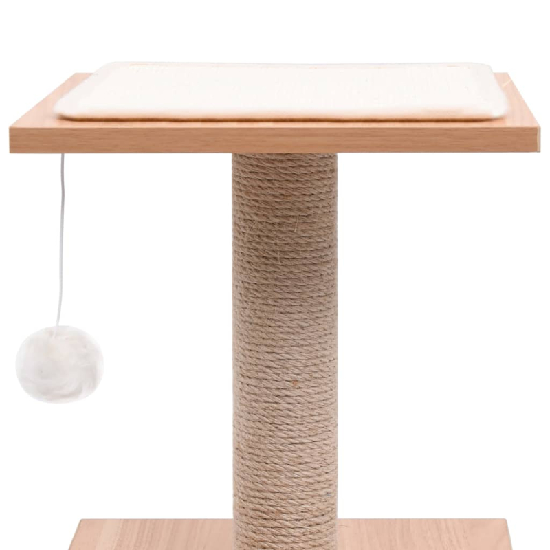 Katzen-Kratzbaum mit Sisal-Kratzmatte 62 cm