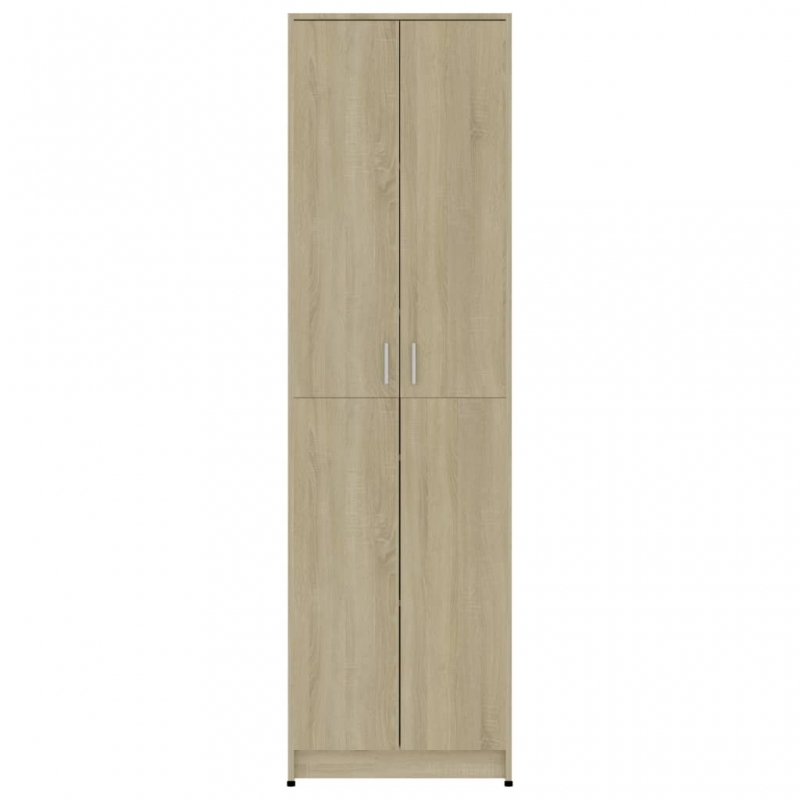 Garderobenschrank Sonoma-Eiche 55x25x189 cm Holzwerkstoff