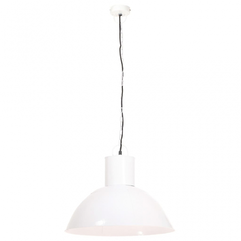 Hängelampe 25 W Weiß Rund 48 cm E27