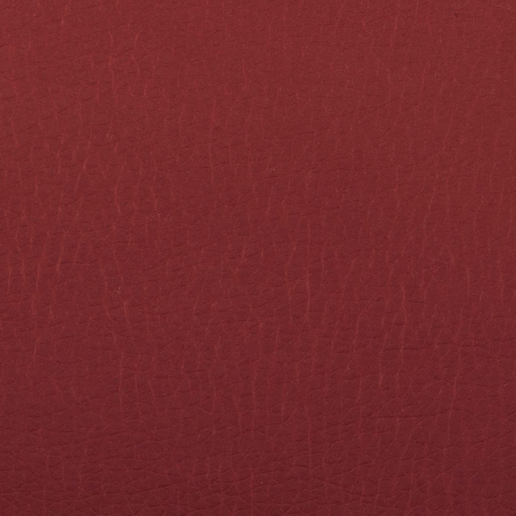 Massagesessel Weinrot Kunstleder
